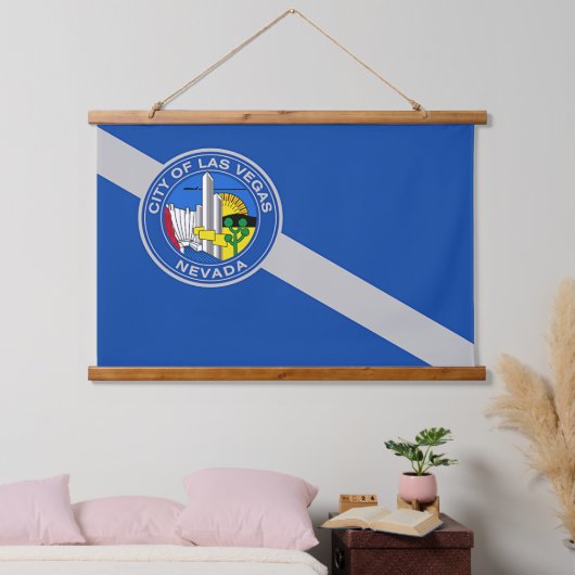 アメリカ合衆国ラスベガス国旗を掲げたウォールタペストリー 吊り下げ型タペストリー (寝室)