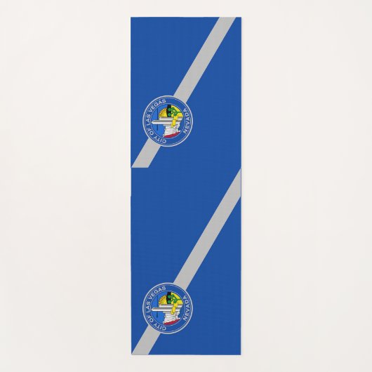 アメリカ合衆国ラスベガス国旗を掲げた愛国的なヨガマット ヨガマット (正面)