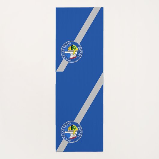 アメリカ合衆国ラスベガス国旗を掲げた愛国的なヨガマット ヨガマット (裏面)