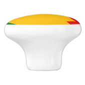 アメリカ合衆国ロサンゼルス州旗とセラミックノブの引っ張り セラミックノブ (側面)