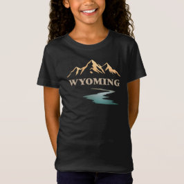 アメリカ合衆国ワイオミング州 Tシャツ