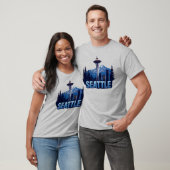 アメリカ合衆国ワシントン州シアトル Tシャツ (ユニセックス)
