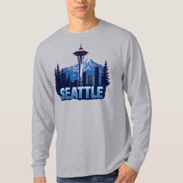 アメリカ合衆国ワシントン州シアトル Tシャツ