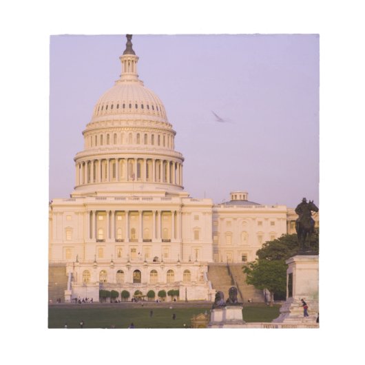 アメリカ合衆国ワシントンD.C. (コロンビア特別区) ノートパッド (正面)