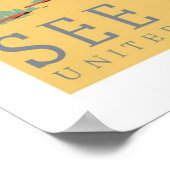 アメリカ合衆国ヴィンテージ旅行ポスター ポスター (角)