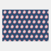 アメリカ合衆国国旗のグローブクール ラッピングペーパーシート (正面)