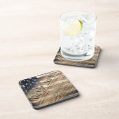 アメリカ合衆国国旗のコルクコースター コースター (右側)