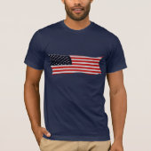 アメリカ合衆国国旗のシリーズ Tシャツ (正面)