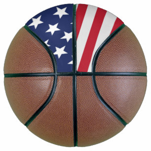 アメリカ合衆国国旗のバスケットボール – アメリカプライド バスケットボール