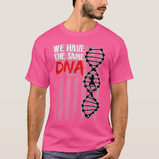 アメリカ合衆国国旗の侍DNA – 愛国的な侍 Tシャツ