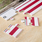 アメリカ合衆国国旗の写真 ジグソーパズル (側面)