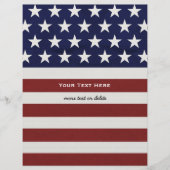 アメリカ合衆国国旗の愛国心7月4カスタム日 (正面)