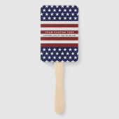 アメリカ合衆国国旗の愛国心7月4カスタム日 ハンドファン