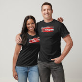 アメリカ合衆国国旗の愛国砲女性男性 Tシャツ (ユニセックス)