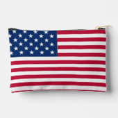 アメリカ合衆国国旗の誇りデザイン アクセサリーポーチ (裏面)