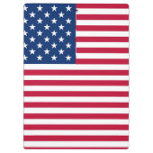 アメリカ合衆国国旗の誇りデザイン クリップボード (裏面)
