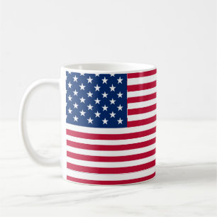 アメリカ合衆国国旗の誇りデザイン コーヒーマグカップ