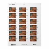 アメリカ合衆国国旗,グランジ,ヴィンテージ,伝統 ラベル (フルシート)