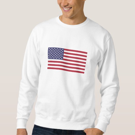 アメリカ合衆国国旗 スウェットシャツ (正面)