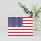 アメリカ合衆国国旗 ポストカード (スタンド正面)