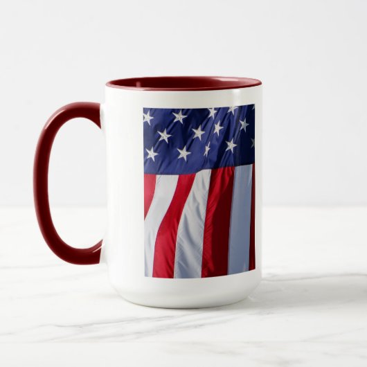 アメリカ合衆国国旗 マグカップ (左)