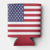 アメリカ合衆国国旗 缶クーラー (正面)