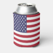アメリカ合衆国国旗 缶クーラー (缶裏面)