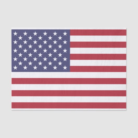 アメリカ合衆国国旗 薄葉紙 (正面)