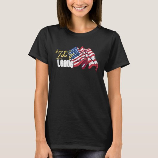 アメリカ合衆国国旗 Tシャツ (正面)