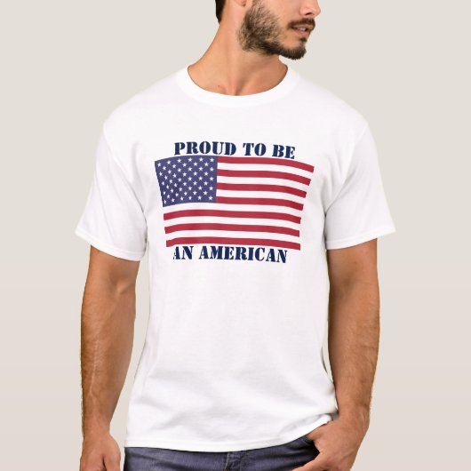 アメリカ合衆国国旗 Tシャツ (正面)