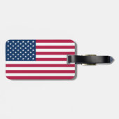 アメリカ合衆国国旗 USA 愛国 ラゲッジタグ (裏面横)
