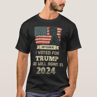 アメリカ合衆国国旗Vintに投票した女性動揺してたち Tシャツ