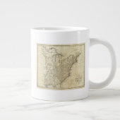 アメリカ合衆国地図 ジャンボコーヒーマグカップ (右)