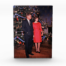 アメリカ合衆国大統領ジョン・ケネディのクリスマスカード フォトブロック