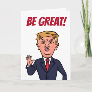 アメリカ合衆国大統領ドナルドトおもしろいランプ カード