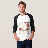 アメリカ合衆国大統領国旗47 harris Walz Tシャツ (正面フル)