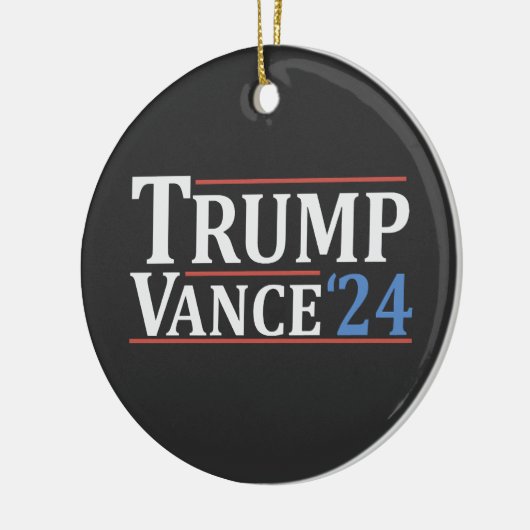 アメリカ合衆国大統領選挙バンンス副大統領 セラミックオーナメント (左)