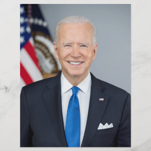 アメリカ合衆国大統領 ジョー・バイデン ホワイトハウス写真 チラシ