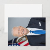 アメリカ合衆国大統領 ジョー・バイデン ホワイトハウス写真 ポストカード (正面/裏面)