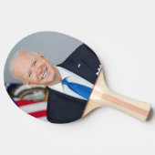 アメリカ合衆国大統領 ジョー・バイデン ホワイトハウス写真 卓球ラケット (横)