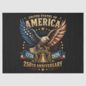 アメリカ合衆国建国250周年イーグル 薄葉紙 (正面)