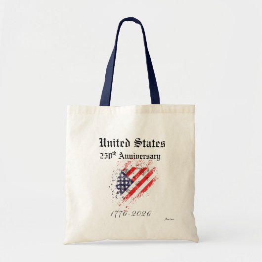 アメリカ合衆国建国250周年トートバッグ トートバッグ (正面)