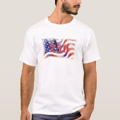 アメリカ合衆国建国250周年記念グラフィック Tシャツ (正面)