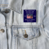アメリカ合衆国建国250周年記念パトリオティックフラグ 缶バッジ (インサイチュ)