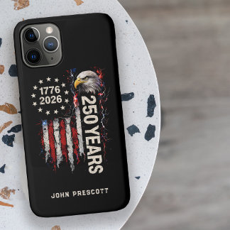 アメリカ合衆国建国250周年記念パトリオティック2026フリーダムフラグ iPhone 11 PROケース