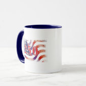 アメリカ合衆国建国250周年記念フラグ マグカップ (正面左)