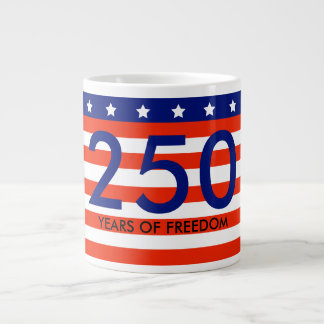 アメリカ合衆国建国250周年記念マグカップ ジャンボコーヒーマグカップ