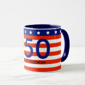アメリカ合衆国建国250周年記念マグカップ マグカップ (正面右)