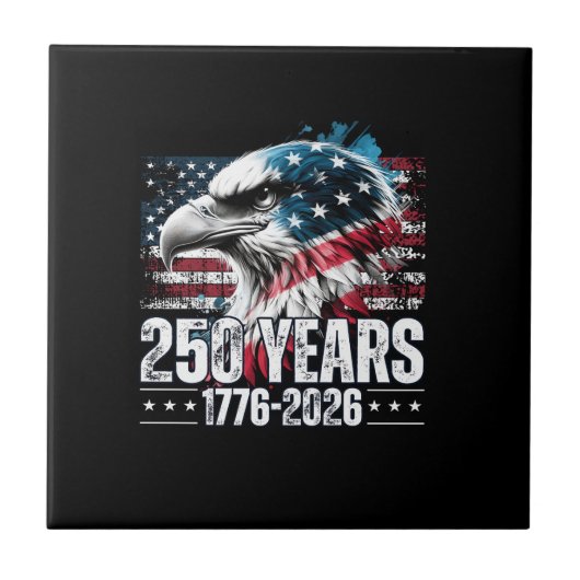 アメリカ合衆国建国250周年記念ロングスリーブ タイル (正面)