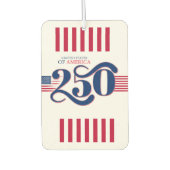 アメリカ合衆国建国250周年記念 カーエアーフレッシュナー (正面)